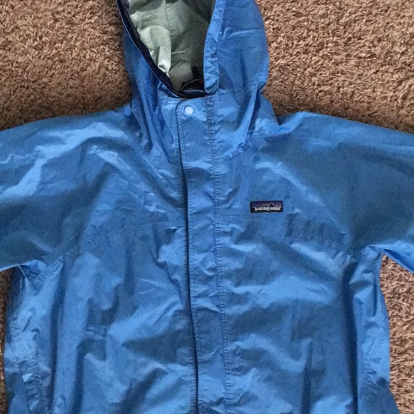 Blue PATAGONIA Rain Jacket - Picture 12 of 14